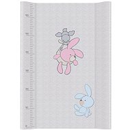CEBA BABY Comfort Changing Pad with Solid Board 50 × 70cm, Bunnies Grey - Changing Pad
