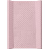 CEBA BABY Comfort Caro Changing Mat with Fixed Board 50 × 70cm, Pink - Changing Pad