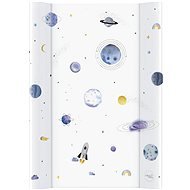CEBA BABY Comfort Changing Mat with Solid Board 50 × 70cm, Watercolour World Universe - Changing Pad