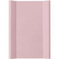CEBA BABY Comfort prebaľovacia podložka s pevnou doskou 50 × 80 cm, Caro Pink - Prebaľovacia podložka