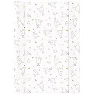 CEBA BABY  Comfort Changing Mat with Solid Board 50 × 80cm, Dream Polka Dots White - Changing Pad