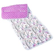 CEBA Double-sided Stroller Insert 33 × 85cm, Flower Power - Stroller liner