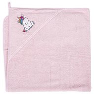 CEBA Terry Towel with Hood 100 × 100cm, Unicorn Ceba - Children's Bath Towel