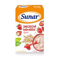 Sunar Milk Porridge Strawberry Rice 225g - Milk Porridge
