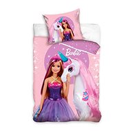 CARBOTEX Reversible - Barbie and the Magic Unicorn, 140×200cm - Children's Bedding