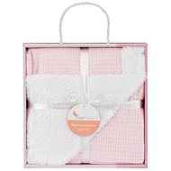 INTERBABY Blanket Blocks & Lamb, Pink - Blanket