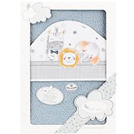 INTERBABY Terry Towel (100 × 100cm) Safari, Grey - Children's Bath Towel