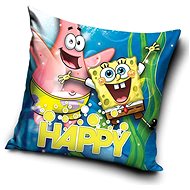 CARBOTEX povlak na polštář Sponge Bob a Patrik radovánky, 40×40 cm - Povlak na polštář