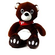 KiNECARE VM-HP24 Thermophore plush animal - dark teddy bear, 30 × 21 cm - Soft Toy