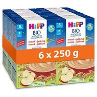 HiPP ORGANIC Milk Porridge for Good Night with Oat-Apple From 8 m, 6×250g - Milk Porridge