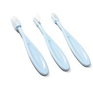 BabyOno Gyerek fogkefe készlet, kék, 3 db - Gyerek fogkefe