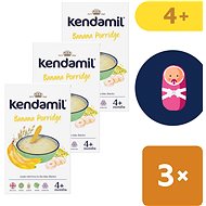 Kendamil Soft Banana Porridge 3×150g - Milk Porridge