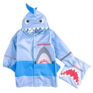 GOLD BABY Children's Raincoat Blue Shark XL 120-130cm - Raincoat
