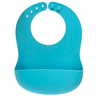 REER Eat'n Tidy Silicone Bib, Blue - Bib