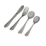 REER Stainless-steel Children's Cutlery Set, 4 pieces - Children's Cutlery