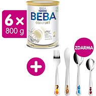 BEBA COMFORT 2 HM-O 6 × 800g, TESCOMA Cutlery Cheerful Animals - Baby Formula