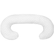 SCAMP C-shaped Pillow Little Heart White Grey - Nursing Pillow