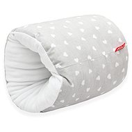 SCAMP Breastfeeding Arm Pillow Little Heart White Grey - Nursing Pillow