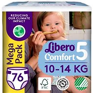 Libero Comfort 5 Mega Pack (76 pcs) 10 - 14 kg - Disposable Nappies