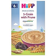 HiPP PRAEBIOTIK Multigrain milk porridge with plums 250 g - Milk Porridge