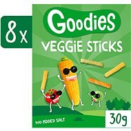 Goodies zeleninové tyčinky 8× 30 g - Crisps for Kids