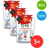 Petra & Friends BIO Fruit pieces banana, apple, cocoa and vanilla 3×10 g - Fruit Snack for Kids