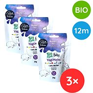 Petra & Friends BIO Fruit pieces with blueberries and goat milk 3×10 g - Fruit Snack for Kids