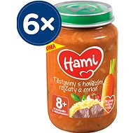 Hami Pasta with beef, tomatoes and carrots 6×200 g - Baby Food