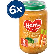 Hami Broth with vegetables, rice and veal 6×200 g - Baby Food