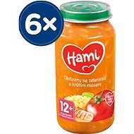 Hami Pasta with vegetables and turkey meat 6×250 g - Baby Food