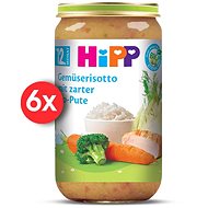 HIPP BIO Vegetable risotto with turkey meat, 6×250 g - Baby Food