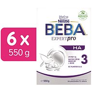 BEBA EXPERTpro HA 3, follow-on formula for toddlers, 6×550 g - Baby Formula