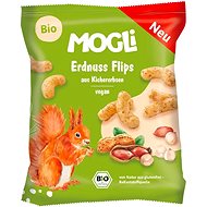 MOGLi Organic peanut crisps 30 g - Crisps for Kids