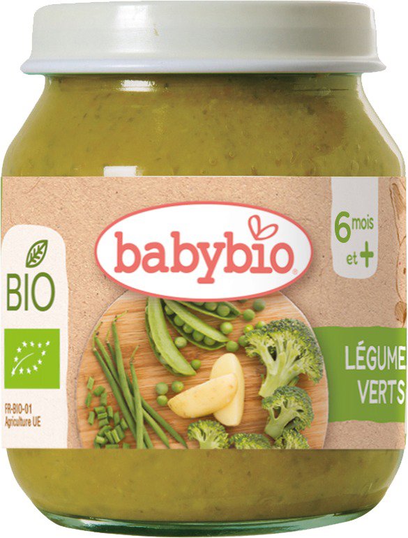 BABYBIO BIO green vegetables 130 g - Baby Food