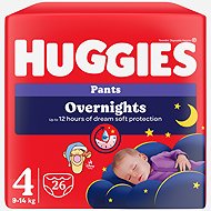 HUGGIES Overnights Pants size 4 (26 pcs) - Nappies