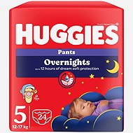 HUGGIES Overnights Pants size 5 (24 pcs) - Nappies