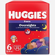 HUGGIES Overnights Pants size 6 (22 pcs) - Nappies