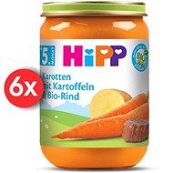 HiPP BIO Carrots, potatoes and beef 6× 190 g - Baby Food