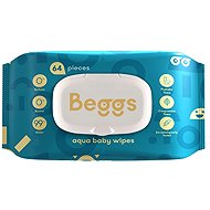 Beggs Wet Flushable Wipes (64 pcs) - Wet Wipes