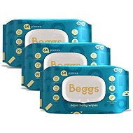 Beggs Wet Flushable Wipes 3×64 pcs - Wet Wipes