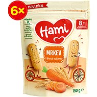 Hami baby biscuits carrot 6×150 g - Children's Cookies
