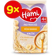 Hami Moje první kaše nemléčná rýžová banánová 4+, 9× 170 g - Nemléčná kaše