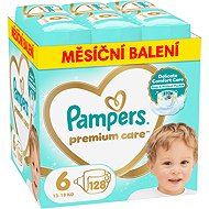 PAMPERS Premium Care Size 6 (128 pcs) - Disposable Nappies