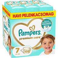 PAMPERS Premium Care 7 (108 db) - Eldobható pelenka