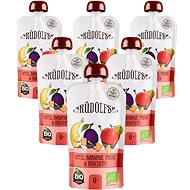 Rudolfs Organic Apple, banana, prune, biscuits 6 × 110 g - Meal Pocket