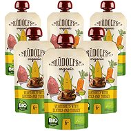 Rudolfs Organic Vegetables, lentils, turkey 6 × 110 g - Meal Pocket