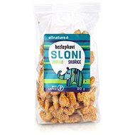 Allnature gluten-free Elephants apple - cinnamon 80 g - Crisps for Kids