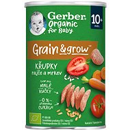 GERBER Organic crisps with tomatoes and carrots 35 g - Crisps for Kids