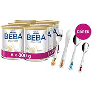 BEBA COMFORT 5, 6×800 g + TESCOMA cutlery Merry animals - Baby Formula