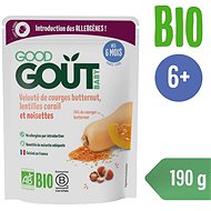 Good Gout Organic pumpkin soup with red lentils and hazelnuts 190 g - Meal Pocket